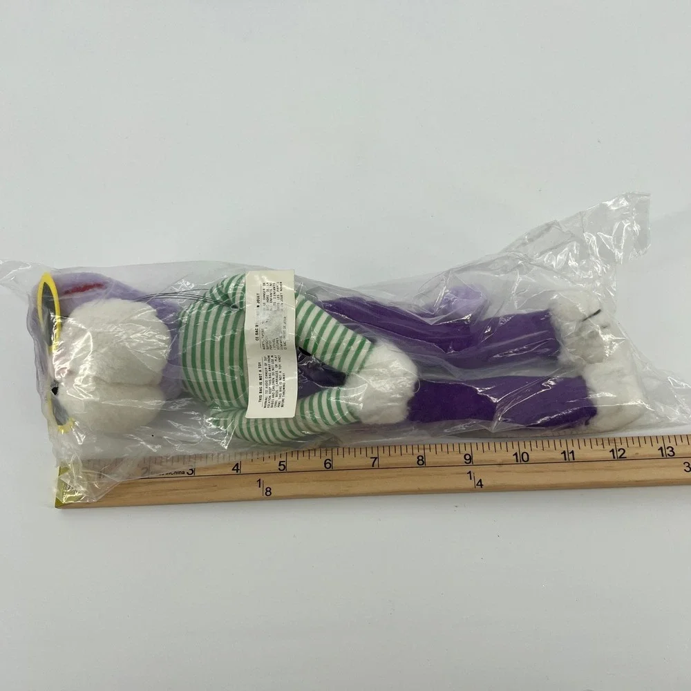 Vintage Our Own Import Purple Bunny‎ Plush Sunglasses Striped Shirt New in Bag